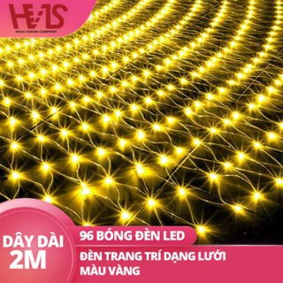 Dây đèn led 2M trang trí dạng lưới trang trí  phòng ngủ , nhà cửa , dịp lễ , quán nước ...