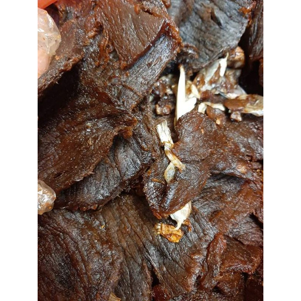 500g bò cháy tỏi miếng hoặc sợi thơm ngon