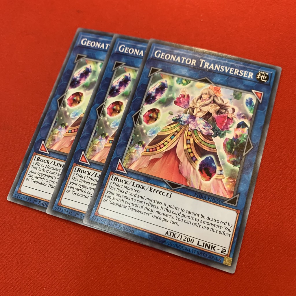 [EN-JP][Thẻ Bài Yugioh Chính Hãng] Geonator Transverser