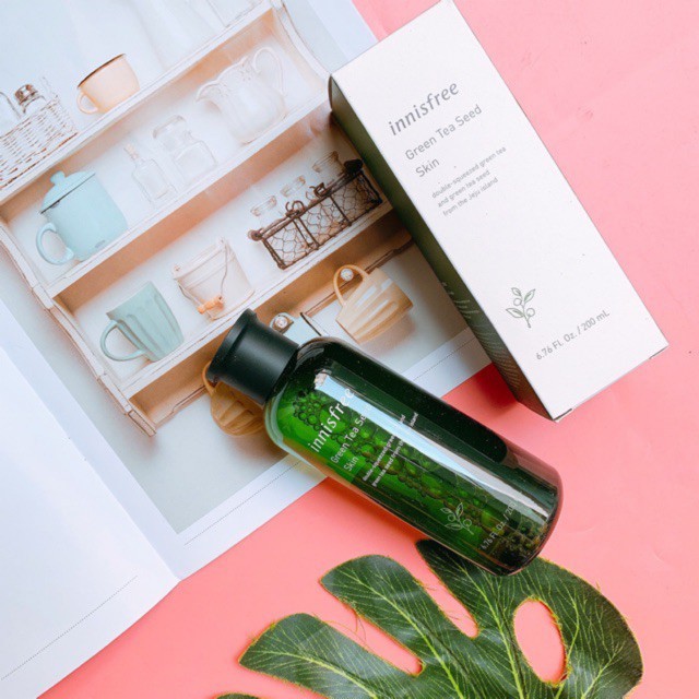 [L&V] Nước Hoa Hồng Trà Xanh Innisfree Green Tea Balancing Skin EX 200ml | BigBuy360 - bigbuy360.vn