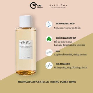 Nước hoa hồng Toner làm sạch mụn, thâm, dưỡng da skin1004 madagascar centella asiatica toning - Skin Hub