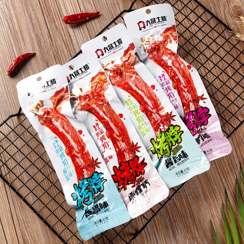 Cổ Vịt Dacheng không cay (màu xanh) ⭐Song.Thien.Shop✅