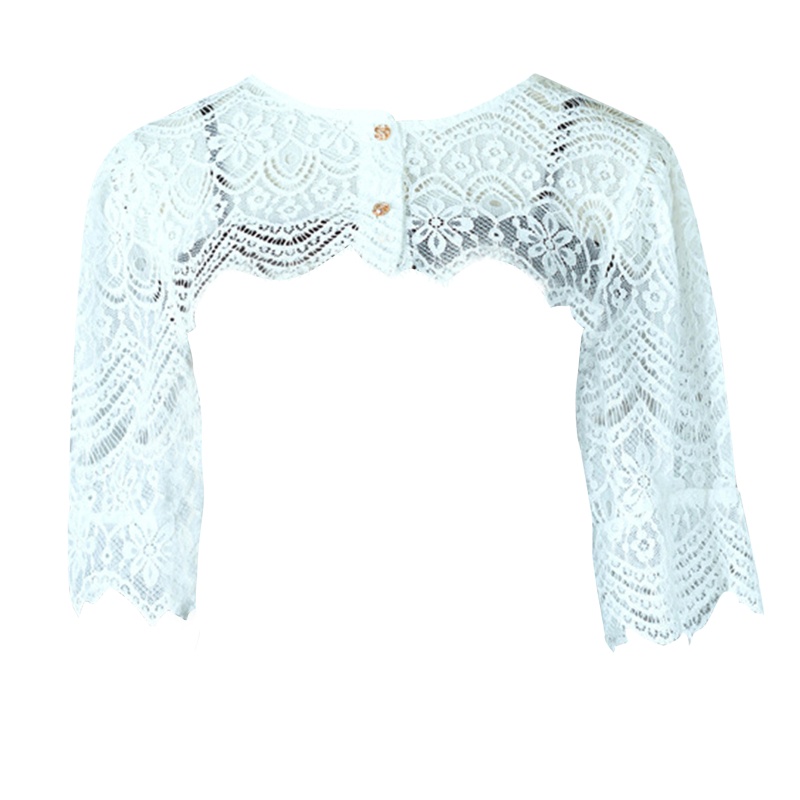 Áo Cổ Thuyền Giả Ren Thời Trang Sang Trọng Cho Nữ