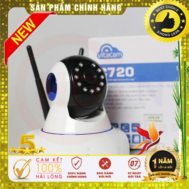 Camera IP Wifi Vitacam C720 Pro