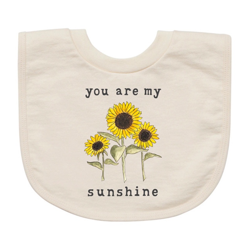 Yếm Ăn Cotton Mềm Mại Chống Thấm Nước In Họa Tiết Dễ Thương Cho Bé