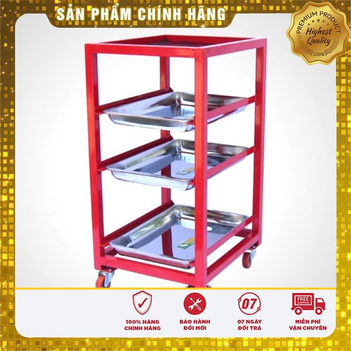 [ Freeship ] Giá Để Phụ Tùng Có 3 Máng Inox