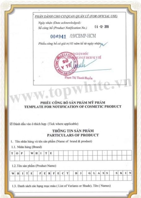 [Mã SRJULY1619 giảm 15K đơn 50K] Kem Top White D3 50++++ dạng tuýp | BigBuy360 - bigbuy360.vn