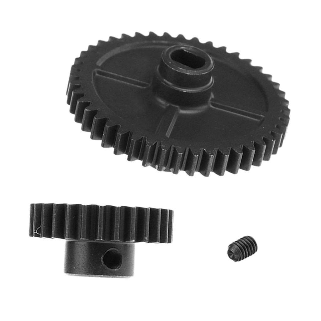 Bánh Răng Động Cơ Xe Hơi Điều Khiển Từ Xa Lzdhuiz 61 Cho WLtoys 1 / 14 144001 Phụ Kiện Thay Thế Nâng Cấp Cho Xe Hơi Điều Khiển Từ Xa Màu Đen