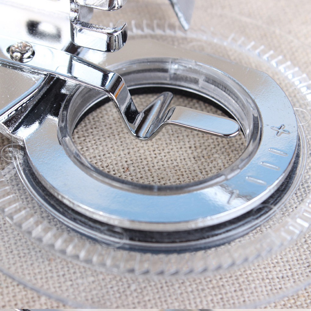 Chân vịt thêu hoa cho máy may Singer / Janome / Brother