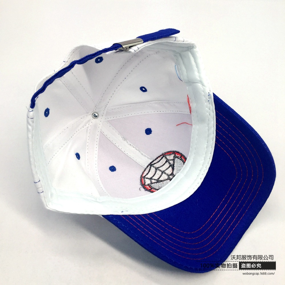 Nón Lưỡi Trai Thêu Họa Tiết Người Nhện Marvel Dành Cho Bé Trai Và Bé Gái