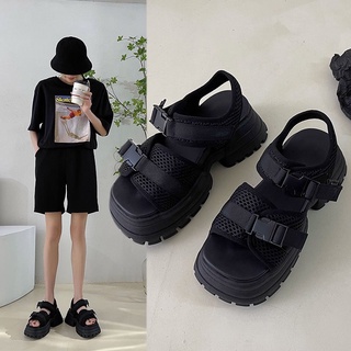 (HÀNG ORDER/ ẢNH THẬT) Dép sandal đế độn bánh mì ulzzang