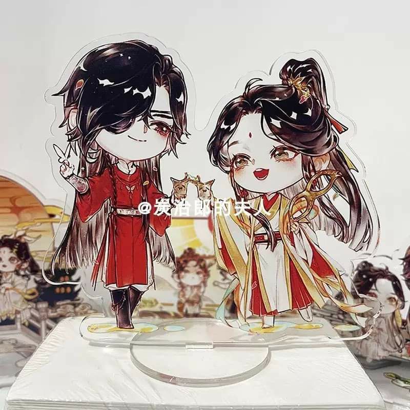 Mô hình standee THIÊN QUAN TỨ PHÚC HỆ THỐNG TỰ CỨU CỦA NHÂN VẬT PHẢN DIỆN ver CHIBI anime trưng bày