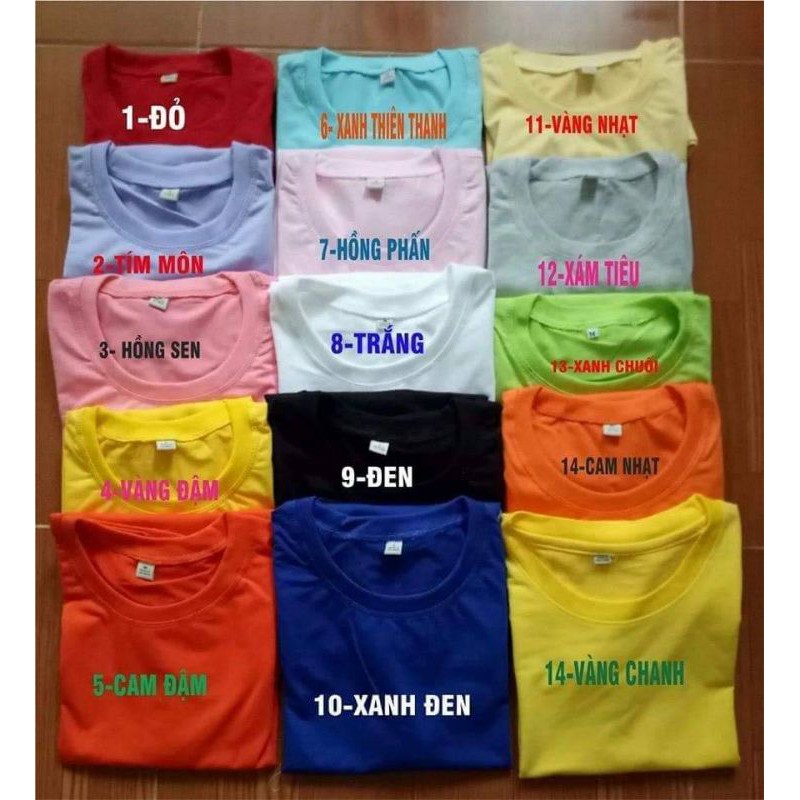 [sĩ] áo gia đình áo nhóm 3/4/5 người MẪU HOT chất cotton bao mịn đẹp có size 100 kí