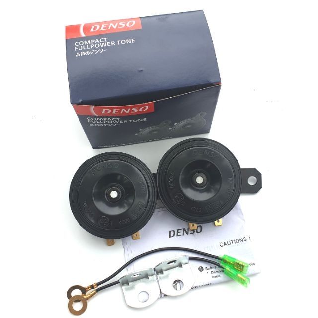 Giá 1 đôi] Còi đĩa Denso gắn xe máy,xe hơi