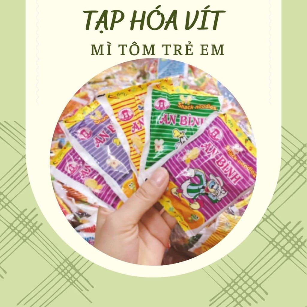 Mì tôm ăn liền trẻ em An Bình 01 Gói Mì Tôm Tạp Hóa Vít THV010