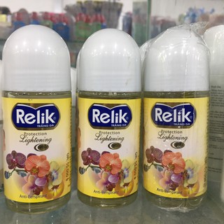 Lăn Relik vàng 50ml chai lớn