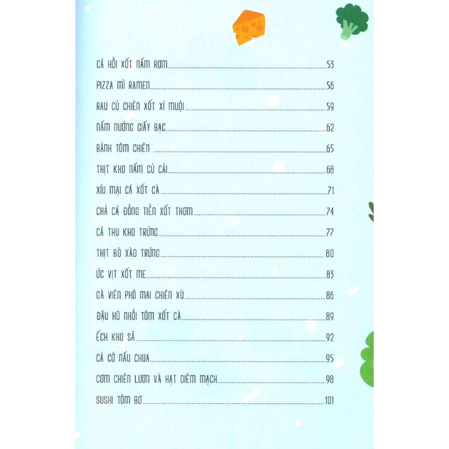 Sách - Cùng Con Khôn Lớn - 30 Món Ăn Hỗ Trợ Tăng Trưởng Trí Thông Minh Cho Trẻ Từ 3-12 Tuổi - PNU
