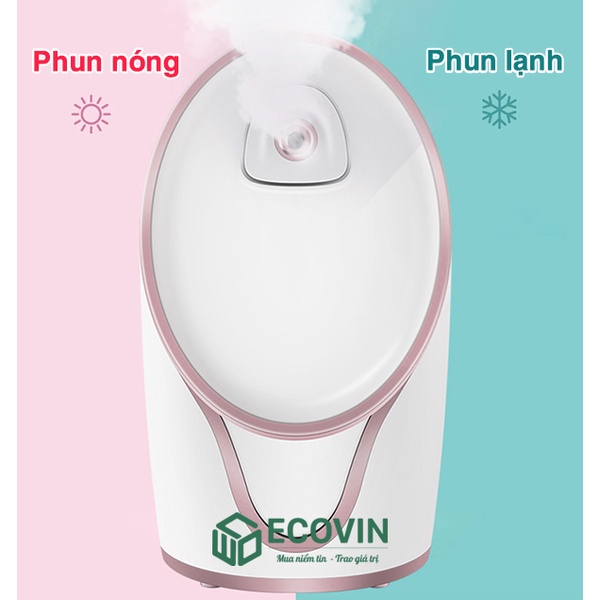 Máy xông hơi da mặt nóng lạnh, máy phun sương bổ sung độ ẩm cho da CR-CH10 cao cấp