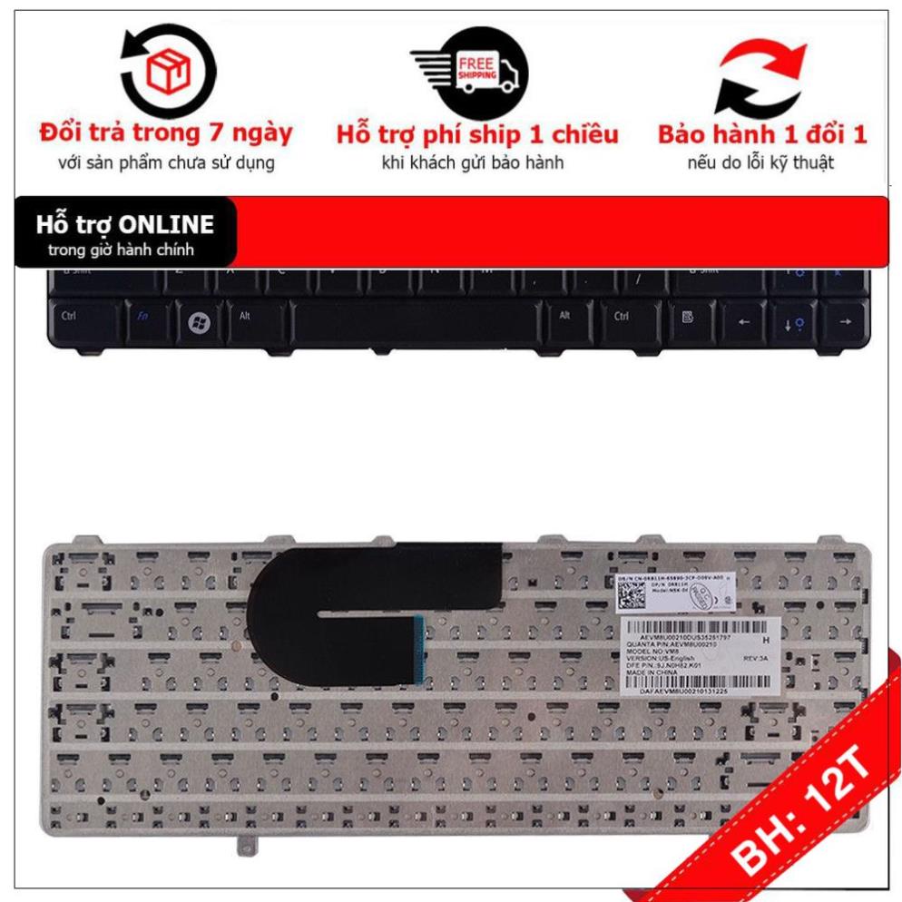 BH12TH Bàn phím laptop Dell Vostro 1014 1015 A840 A860 1088 P996H PP38L 1018 1088 1014 1015