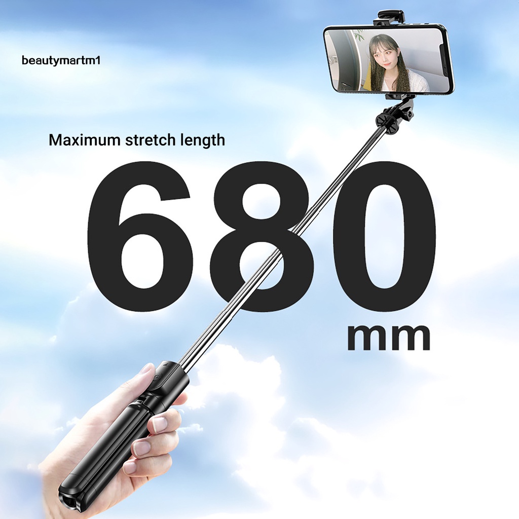 Gậy chụp ảnh selfie ba chân dài có thể xoay 360 độ tiện dụng cho điện thoại