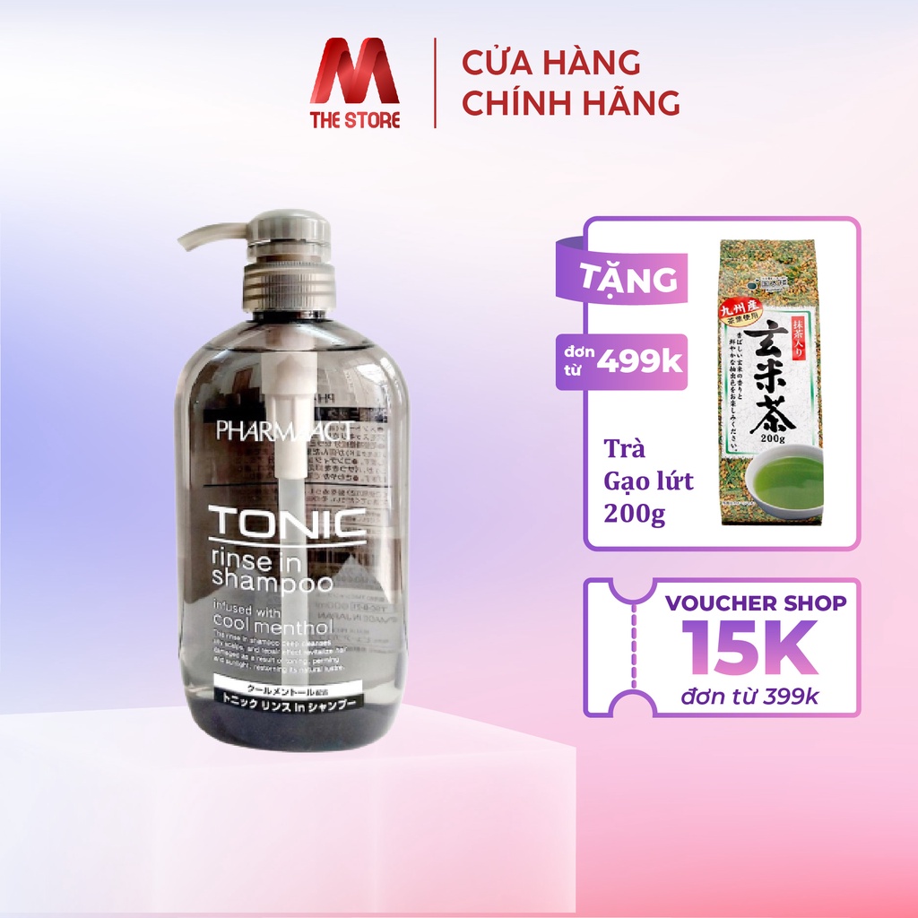 Dầu Gội Tonic Pharmaact Dành Cho Nam 600ml