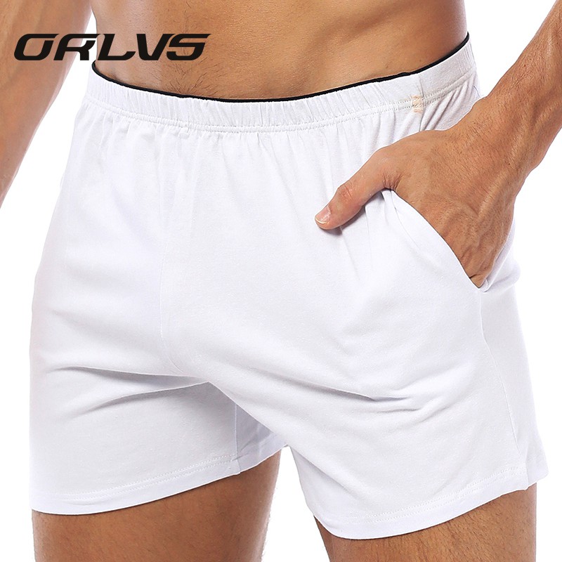 Quần Lót Boxer Dài 100% Cotton Cho Nam Hoặc 130