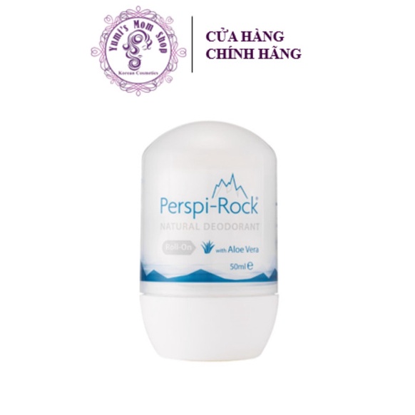 Lăn khử mùi tự nhiên Perspi-Rock Natural Deodorant Roll On 50ml