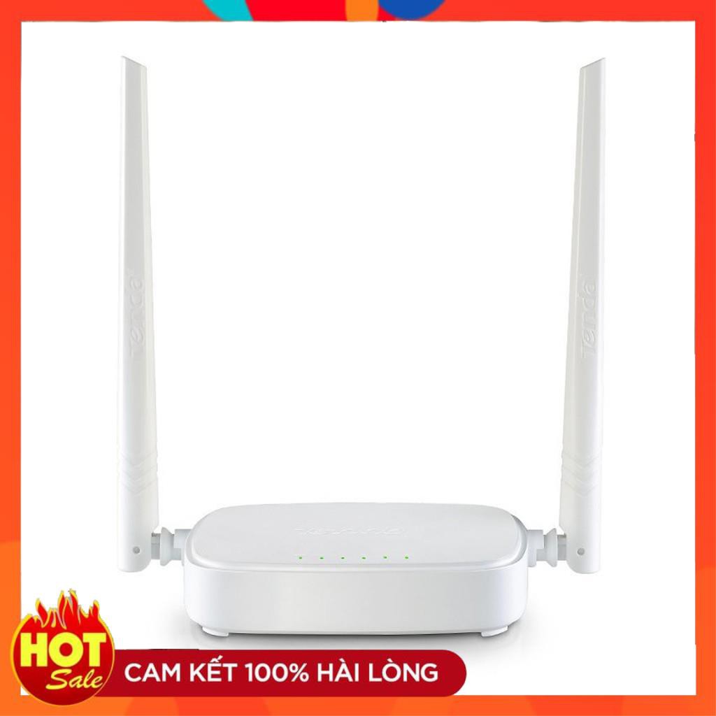 [Chính Hãng] Bộ Phát Sóng Wifi Router Chuẩn N 300Mbps Tenda N301 - 2 Râu