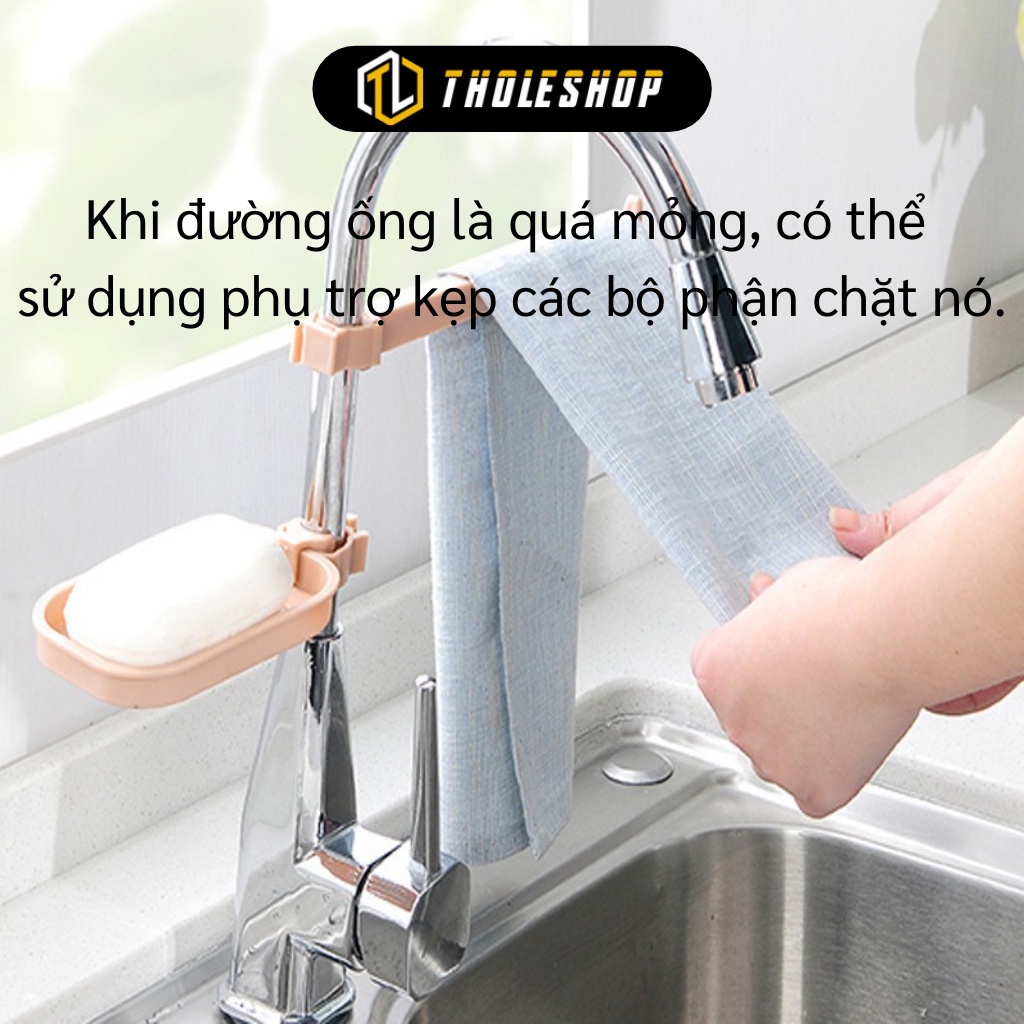 Kệ Gắn Bồn Rửa Chén - Thanh Treo Khăn, Giá Để Xà Phòng, Đồ Dùng 2 Tầng 4747