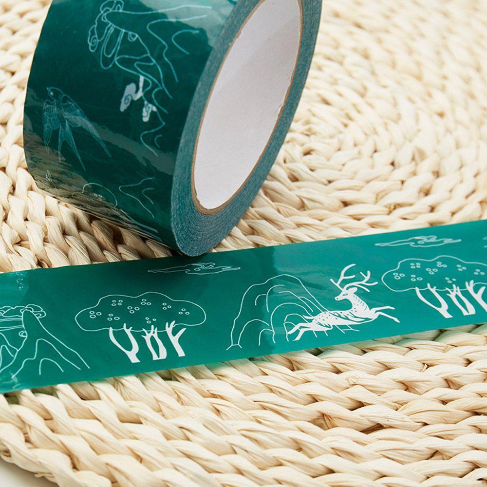 LONTIME Băng Keo Dán Kiểu Hoạt Hình Xinh Xắn Tiện Dụng