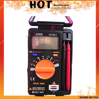 Đồng hồ đo điện vạn năng bỏ túi victor vc921