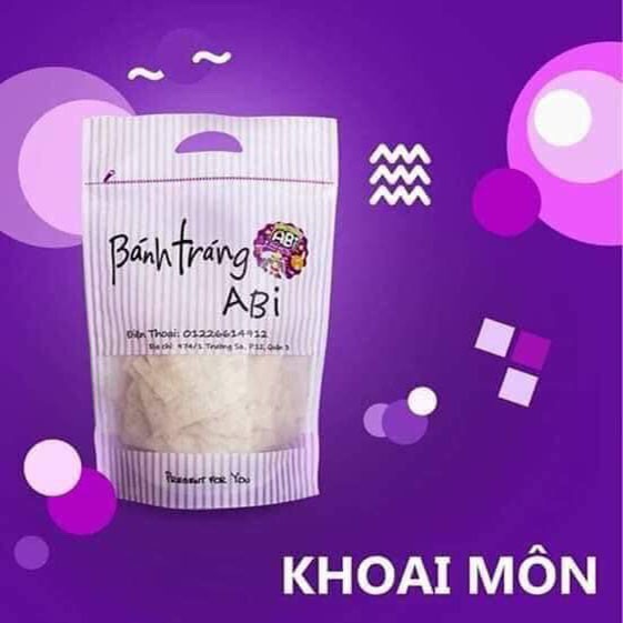 BÁNH TRÁNG KHOAI MÔN ABI SNACK