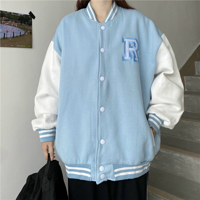 Áo Khoác Cardigan Nỉ Bông LOGO RAY Form Rộng Basic Nam Nữ Unisex Ulzzang NUPAKACHI