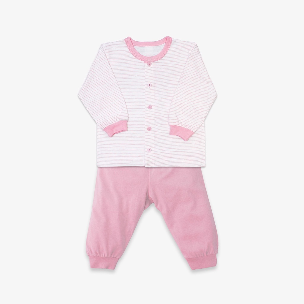 Bộ Sơ Sinh Cotton MIOMIO - Tay Dài, Nút Giữa New Cho Bé Trai, Bé Gái