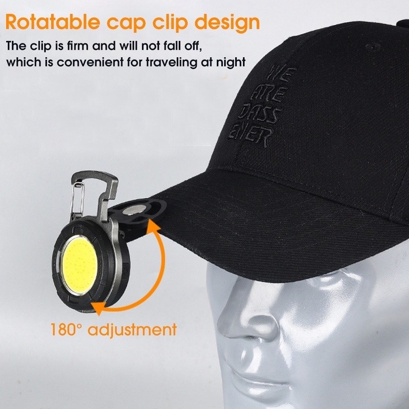 Đèn LED COB Mini Cầm Tay Kèm Sạc Tiện Dụng Mang Theo Dã Ngoại/ Leo Núi