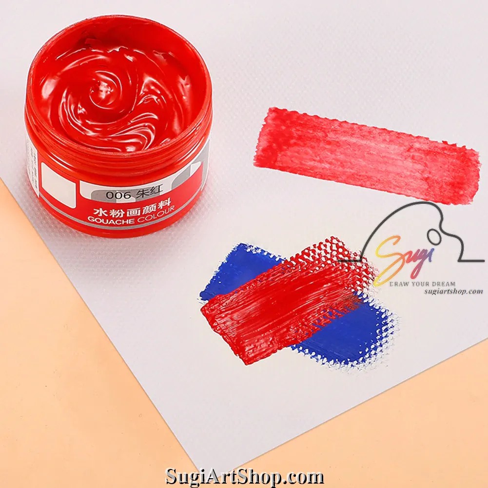 Màu Gouache CHINJOO, Màu Woat CHINJOO 100ml