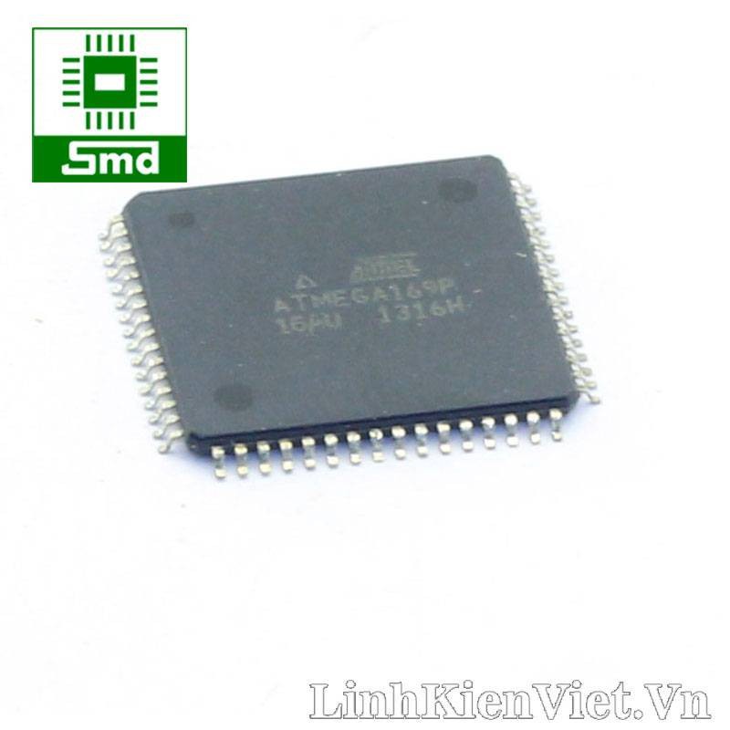 Vi điều khiển ATMEGA169P-16AU TQFP64