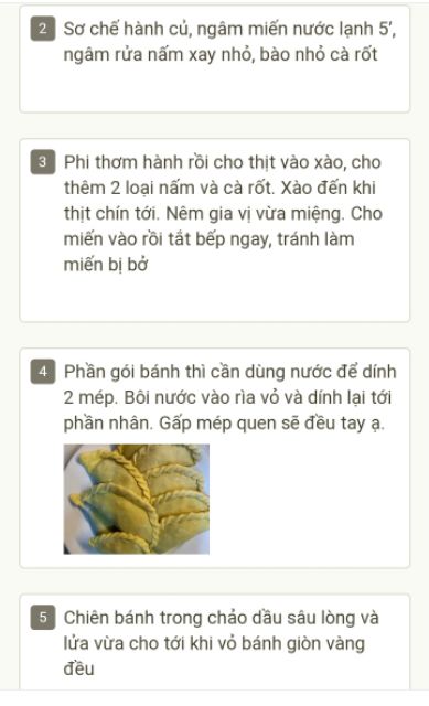 1kg vỏ bánh gối