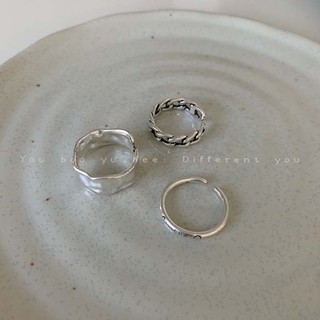 Set Nhẫn Nữ 3 Chiếc Phong Cách Retro Cá Tính R37