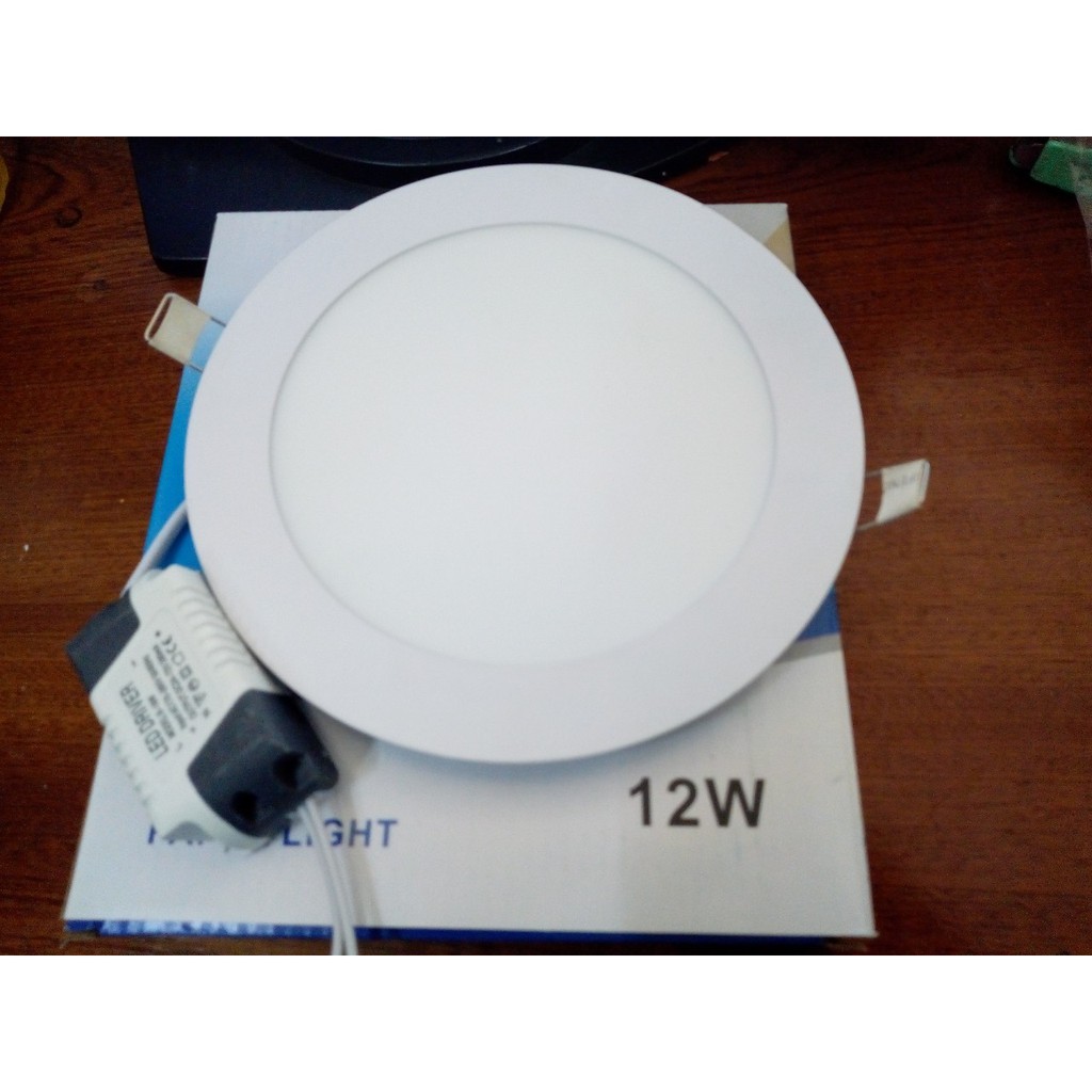 Đèn LED âm trần thạch cao 12W tròn