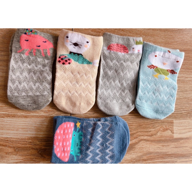 Set tất sơ sinh 5 đôi