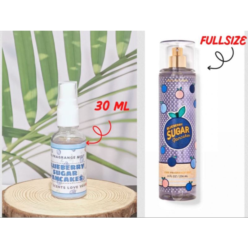 XỊT THƠM BLUEBERRY SUGAR PANCAKES BATH AND BODYWORKS