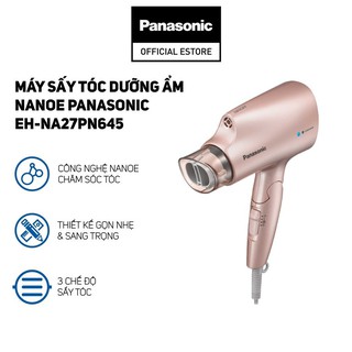 Máy Sấy Tóc Và Dưỡng Ẩm Nanoe Panasonic EH-NA27PN645-Bảo Hành 12 Tháng -Hàng Chính Hãng