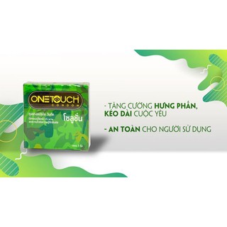 Bao Cao Su Onetouch Kéo Dài Thời Gian - Hộp 3 Cái