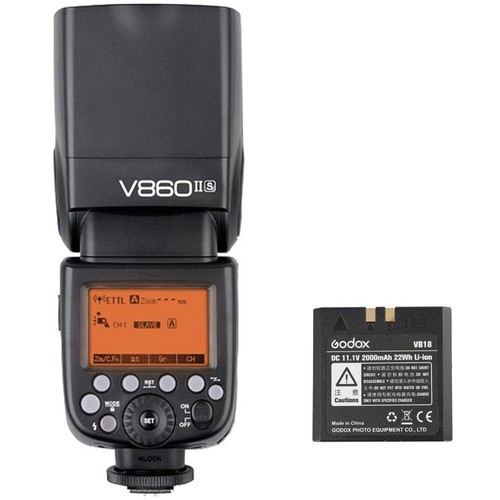 Đèn Flash Godox V860II Cho Sony (Kèm pin và sạc) - Tặng tản sáng Omni bouce