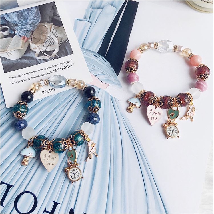Vòng Tay Hạt Bohemian Phong Cách Quý Tộc Lukith M22