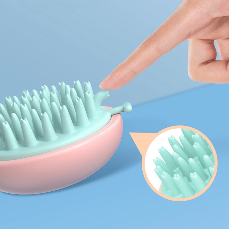 Lược Mát Xa Da Đầu Bằng Silicon Chống Ngứa