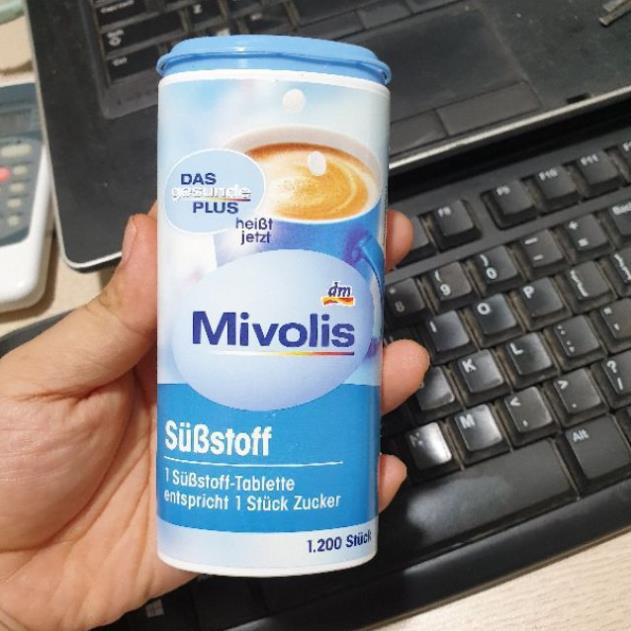 ĐƯỜNG ĂN KIÊNG MIVOLIS CHO KETO, DAS TIỂU ĐƯỜNG HỘP 1200 VIÊN