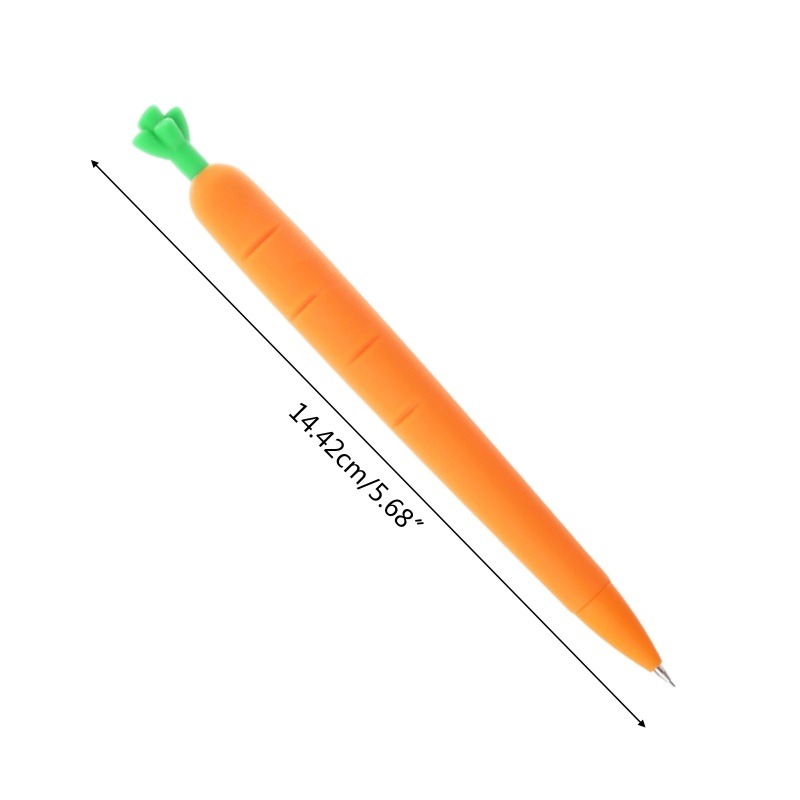 Bút Chì Bấm 0.5mm Hình Củ Cà Rốt Dễ Thương