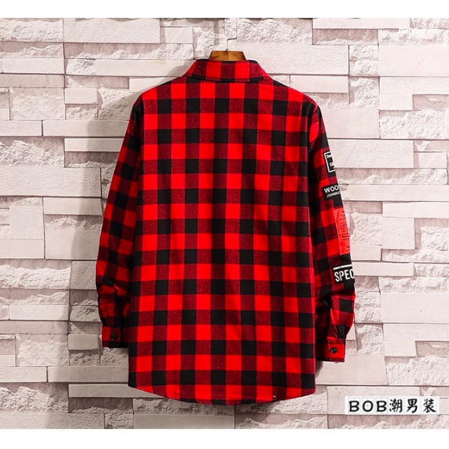 Áo sơ mi, áo Caro Nam Nữ FLANNEL phong cách Hàn Quốc sản phẩm ưa chuộn hiện nay-fashion.best